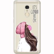 Прозрачный чехол Uprint Xiaomi Redmi Note 4x It's Gonna Be OK