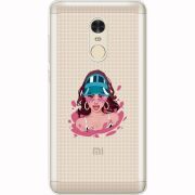 Прозрачный чехол Uprint Xiaomi Redmi Note 4x Selena Gomez