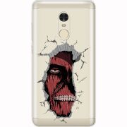Прозрачный чехол Uprint Xiaomi Redmi Note 4x Нападение Титана