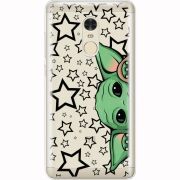 Прозрачный чехол Uprint Xiaomi Redmi Note 4x Baby Yoda