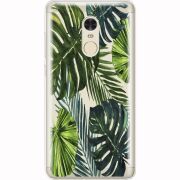 Прозрачный чехол Uprint Xiaomi Redmi Note 4x Palm Tree