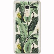 Прозрачный чехол Uprint Xiaomi Redmi Note 4x Banana Leaves