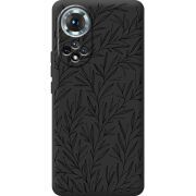 Чорний чохол BoxFace Honor 50 Leaves