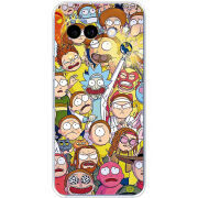 Чохол BoxFace Google Pixel 9A Rick and Morty