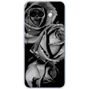 Чохол BoxFace Google Pixel 9A Black and White Roses