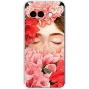 Чохол BoxFace Google Pixel 9A Girl in Flowers