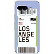 Прозорий чохол BoxFace Google Pixel 9A Ticket Los Angeles