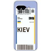 Прозорий чохол BoxFace Google Pixel 9A Ticket Kiev