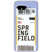 Прозорий чохол BoxFace Google Pixel 9A Ticket Springfield