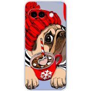 Прозорий чохол BoxFace Google Pixel 9A Winter Puggy