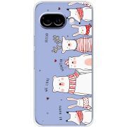 Прозорий чохол BoxFace Google Pixel 9A The Friendly Beasts