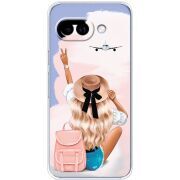 Прозорий чохол BoxFace Google Pixel 9A Travel Girl