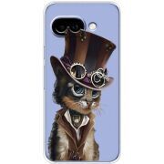 Прозорий чохол BoxFace Google Pixel 9A Steampunk Cat