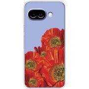 Прозорий чохол BoxFace Google Pixel 9A Red Poppies