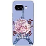 Чохол зі стразами Google Pixel 9A Eiffel Tower