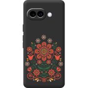 Чорний чохол BoxFace Google Pixel 9A Ukrainian Ornament
