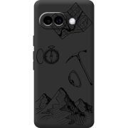 Чорний чохол BoxFace Google Pixel 9A Mountains