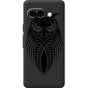Чорний чохол BoxFace Google Pixel 9A Owl