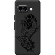 Чорний чохол BoxFace Google Pixel 9A Snake