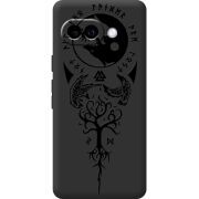 Чорний чохол BoxFace Google Pixel 9A Hugin and Munin