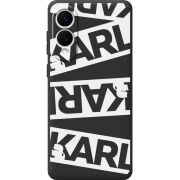 Чорний чохол BoxFace Samsung Galaxy S25 Edge White Karl