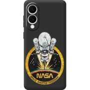 Чорний чохол BoxFace Samsung Galaxy S25 Edge NASA Spaceship