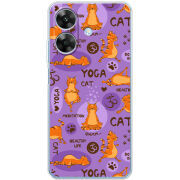 Чохол BoxFace Realme Note 60x Yoga Cat