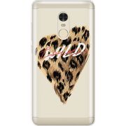 Прозрачный чехол Uprint Xiaomi Redmi Note 4 Wild Love