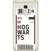 Прозрачный чехол Uprint Xiaomi Redmi Note 4 Ticket Hogwarts