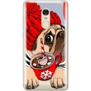 Прозрачный чехол Uprint Xiaomi Redmi Note 4 Winter Puggy