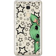 Прозрачный чехол Uprint Xiaomi Redmi Note 4 Baby Yoda