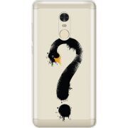 Прозрачный чехол Uprint Xiaomi Redmi Note 4 Swan question