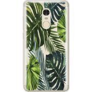 Прозрачный чехол Uprint Xiaomi Redmi Note 4 Palm Tree