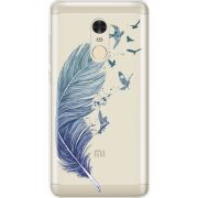Прозрачный чехол Uprint Xiaomi Redmi Note 4 Feather