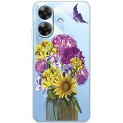 Прозорий чохол BoxFace Realme Note 60x My Bouquet