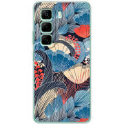 Чохол BoxFace Infinix Hot 50 Pro Plus Blue Herb
