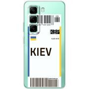 Прозорий чохол BoxFace Infinix Hot 50 Pro Plus Ticket Kiev