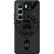 Чорний чохол BoxFace Infinix Hot 50 Pro Plus Dark Coffee