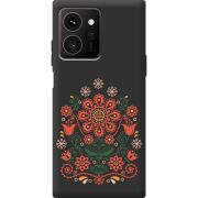 Чорний чохол BoxFace HMD Skyline Ukrainian Ornament