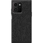 Чорний чохол BoxFace HMD Skyline Leaves