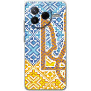 Чохол BoxFace Poco F7 Pro Тризуб Вишивка