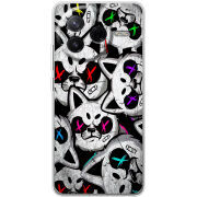 Чохол BoxFace Poco F7 Pro Monster meow