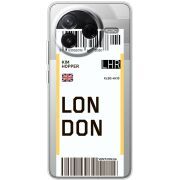 Прозорий чохол BoxFace Poco F7 Pro Ticket London