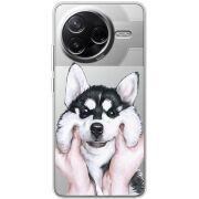 Прозорий чохол BoxFace Poco F7 Pro Husky