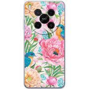 Чохол BoxFace Nubia V70 Max Birds in Flowers