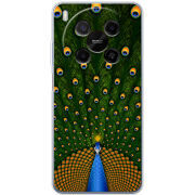 Чохол BoxFace Nubia V70 Max Peacocks Tail