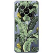 Прозорий чохол BoxFace Nubia V70 Max Banana Leaves