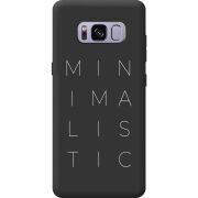 Чорний чохол BoxFace Samsung Galaxy S8 (G950) Minimalistic