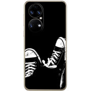 Чохол BoxFace Huawei P50 Black Sneakers