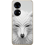 Чохол BoxFace Huawei P50 White Wolf